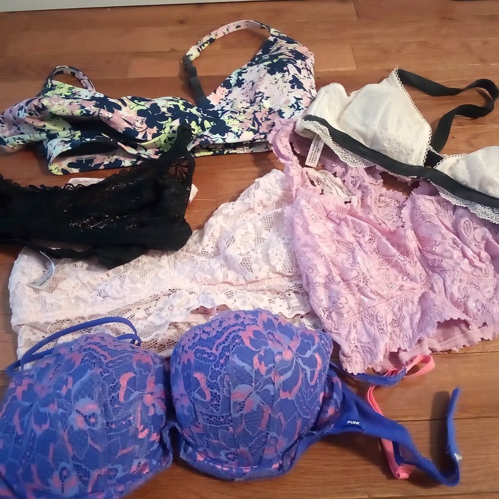 Lot of Bralettes and Bras